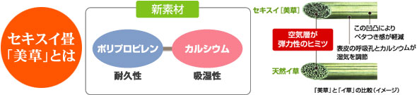 セキスイ「美草・フロア畳」